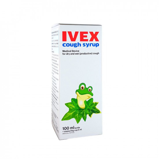 IVEX SZIRUP KÖHÖGÉS ELLEN 1 ÉVES KORTÓL - 100ML